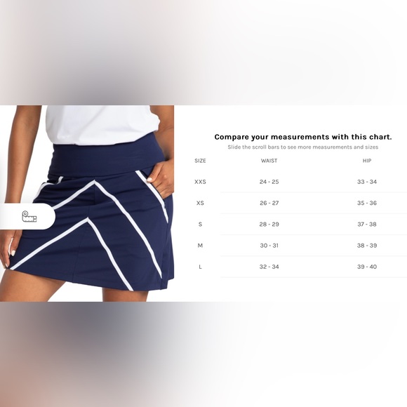 *SOLD* KINONA Golf Pickleball Tennis Skort “Women's Show Me The Way” - Picture 10 of 10